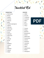 Checklista Rozszerzanie Diety PDF