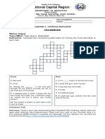 Mapeh8 - Pe - Q2 Las RPMS