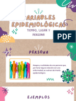 Tema 2 Variables Epidemiológicas - Epidemiología PDF
