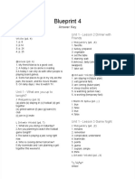 Blueprint 4 Student Book Answer Key