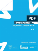 Programa Seguridad Pte. P.S Cuchaentza 2023
