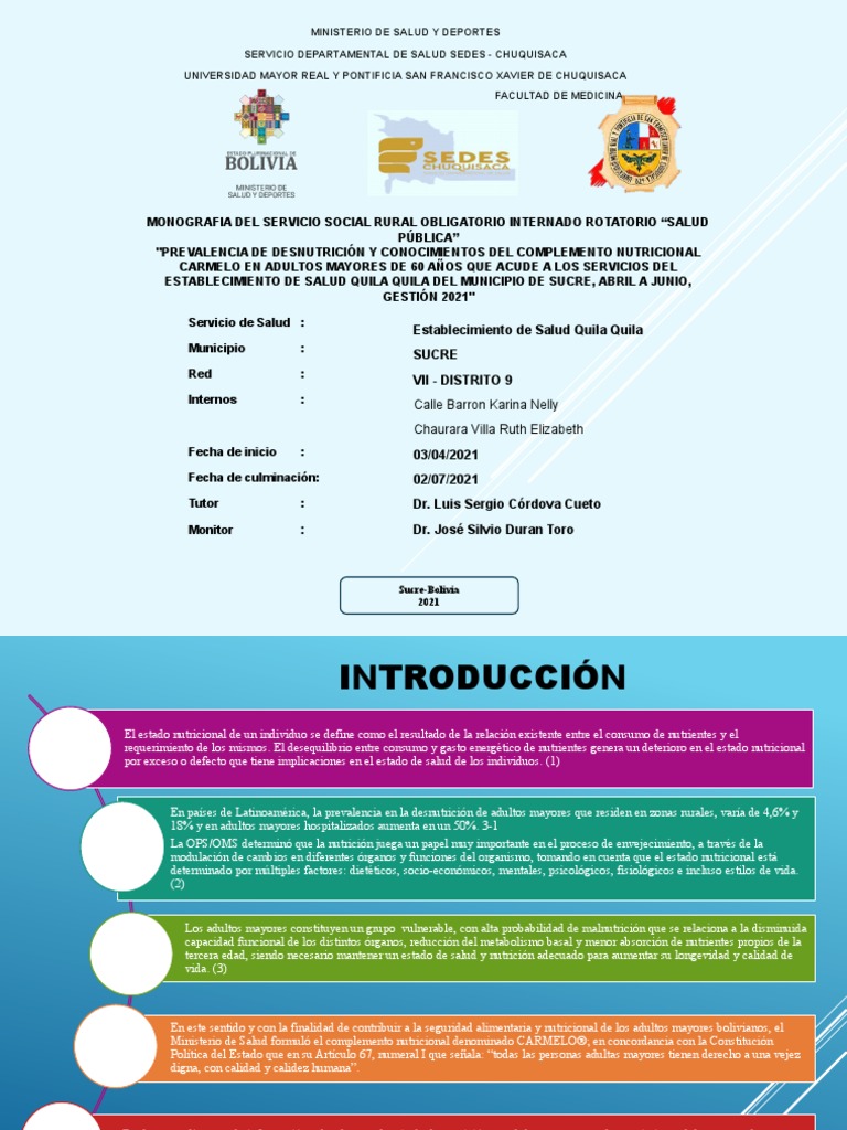 Presentación Quila Quila Actual PDF Nutrición Dieta y nutrición