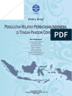 Policy Brief Penguatan Wilayah Perbatasan Indonesia Di Tengah Pandemi Covid-19