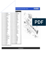 Hyundai Diesel Generator Exploded View Parts List