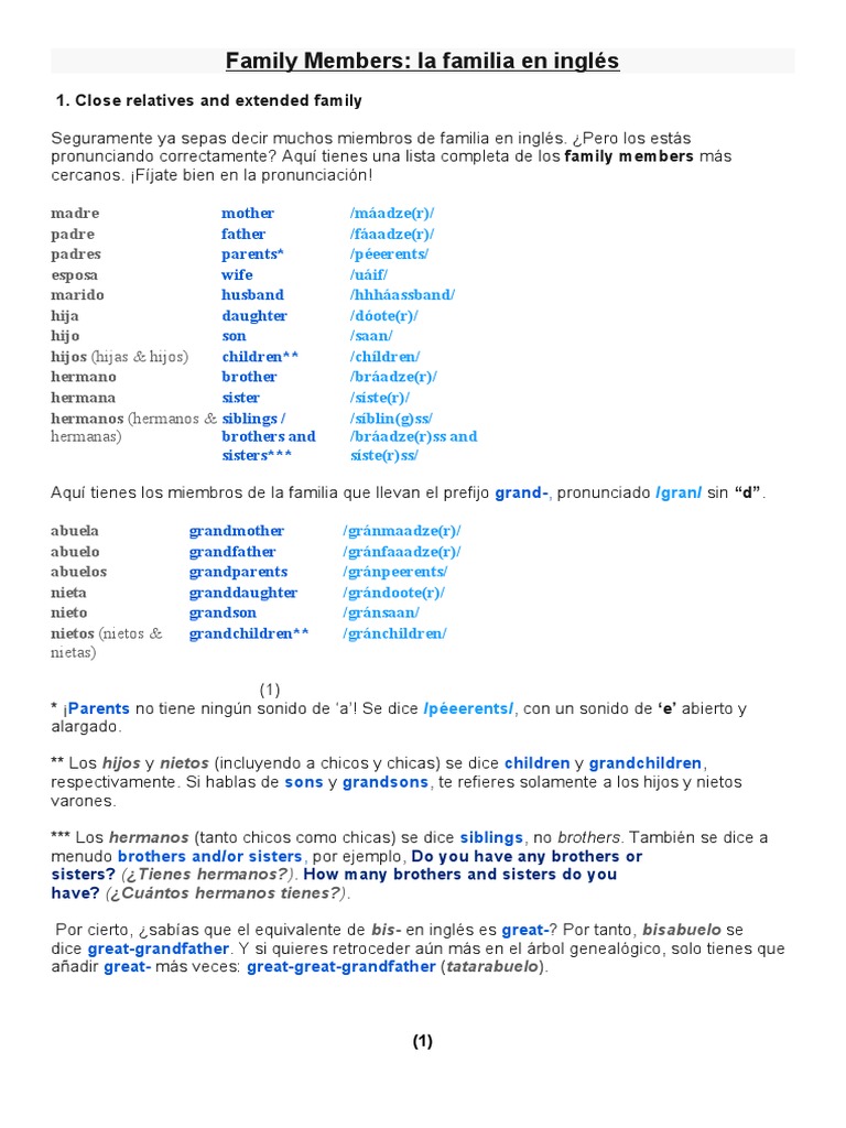Family Members (51162) | PDF | Lingüística | Idiomas del Reino Unido