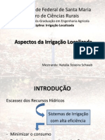 Aspectos Da Irrigação Localizada - Por Natalia Teixeira Schwab