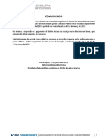 Alesc Comunicado PDF