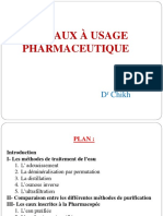 Pharm3an Galenique19-Eaux Usage Pharmaceutique