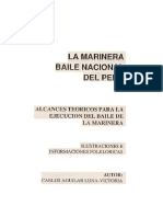 La Marinera Baile Nacional Del Perú. Alcances Teóricos para La Ejecución Del Baile de La Marinera - Carlos Aguilar Luna-Victoria (Indice)