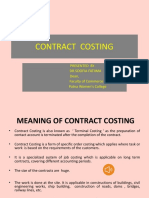 CONTRACT COSTING EXPLAINED