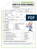 Cuestionario de Sistema Endocrino