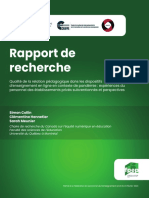 Rapport de Recherche