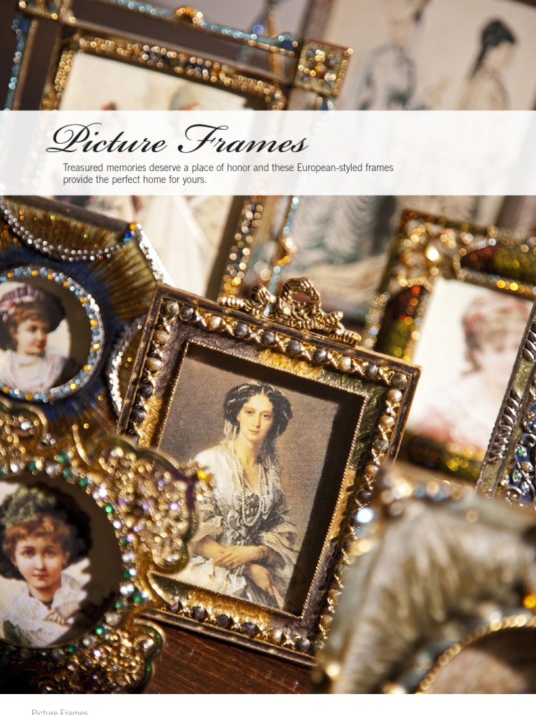 European-Styled Picture Frames Collection | PDF | Media Formats | Media ...