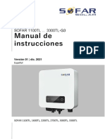 Manual de Instalación y de Uso SOFAR 1100-3300TL-G3 V1 ES