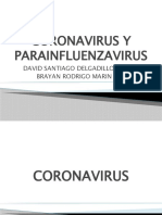 Coronavirus y Parainfluenzavirus, David Delgadillo, Brayan Marin