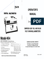 Simpson 260-6xl and 6xlm User Manual