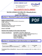 MANGANESE SULPHATE (Monohydrate) (Extra Pure)