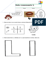 Guía Consonante L