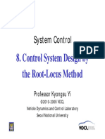 System Control System Control: 8. Control System Design by The Root-Locus Method