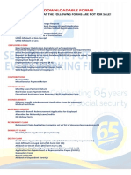 SSS Downloadable Form PDF