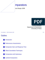 CMOS Comparators: Course Integrated Circuit Design, 2009