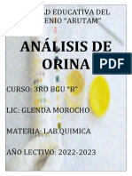Examen Quimico Lab - Quimica Maria CH