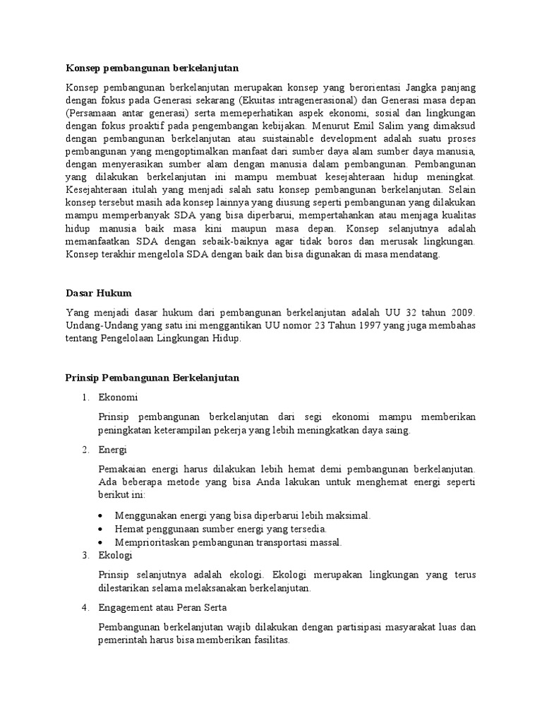 Kebudayaan Sebagai Fondasi Pembangunan Berkelanjutan