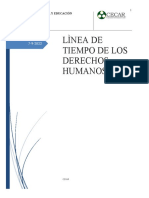 Linea de Tiempo de Los Derechos Humanos