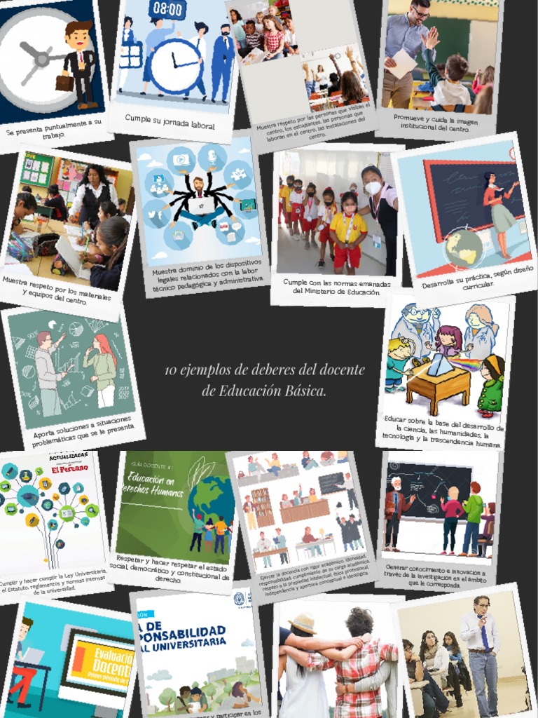 Deberes Del Docente | PDF