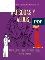 Rapsodas Y Aedos: Compositores Y Ejecutantes Líricos