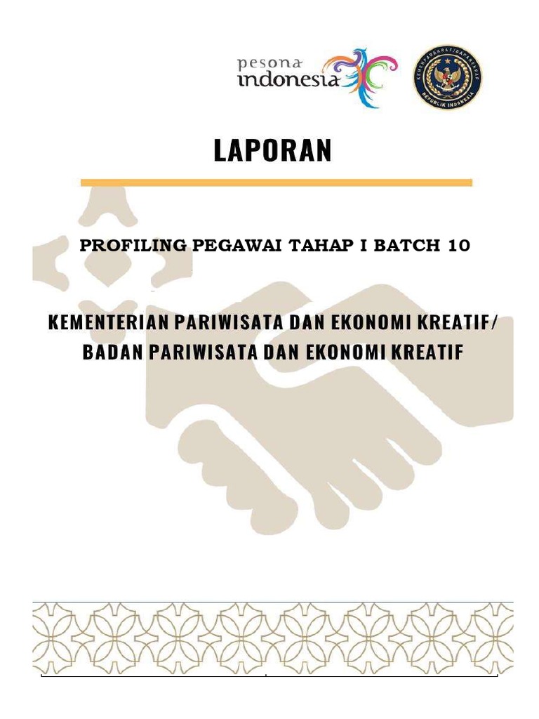 Laporan Profiling Pegawai Batch 10 PDF | PDF
