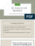 Time Value of Money PV and FV