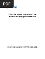 CSC-160 Series Numerical Line Protection Equipment 