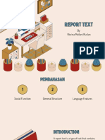 Report Text Presentation