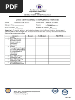 MIS FORM 5.1 M&E Observing Non-Directive | PDF | Teachers | Change
