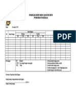 Formulir Monitoring Cuci Tangan