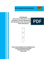 Modul Pengantar Manajemen