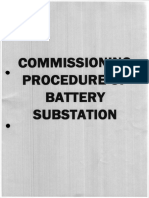 Commissioning Procedure of BATTERY - ENDIRA