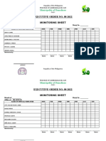 HR Monitoring Sheet