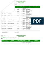 Horario Estudiante Periodo Actual