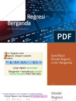 Analisis Regresi Berganda - Ed