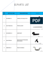 VHA SPARES PARTS LIST Rev-00