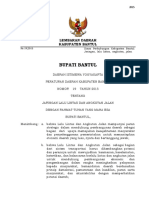 Perda Bantul No. 19 Tahun 2015 TTG Jaringan Lalu Lintas Dan Angkutan Jalan PDF