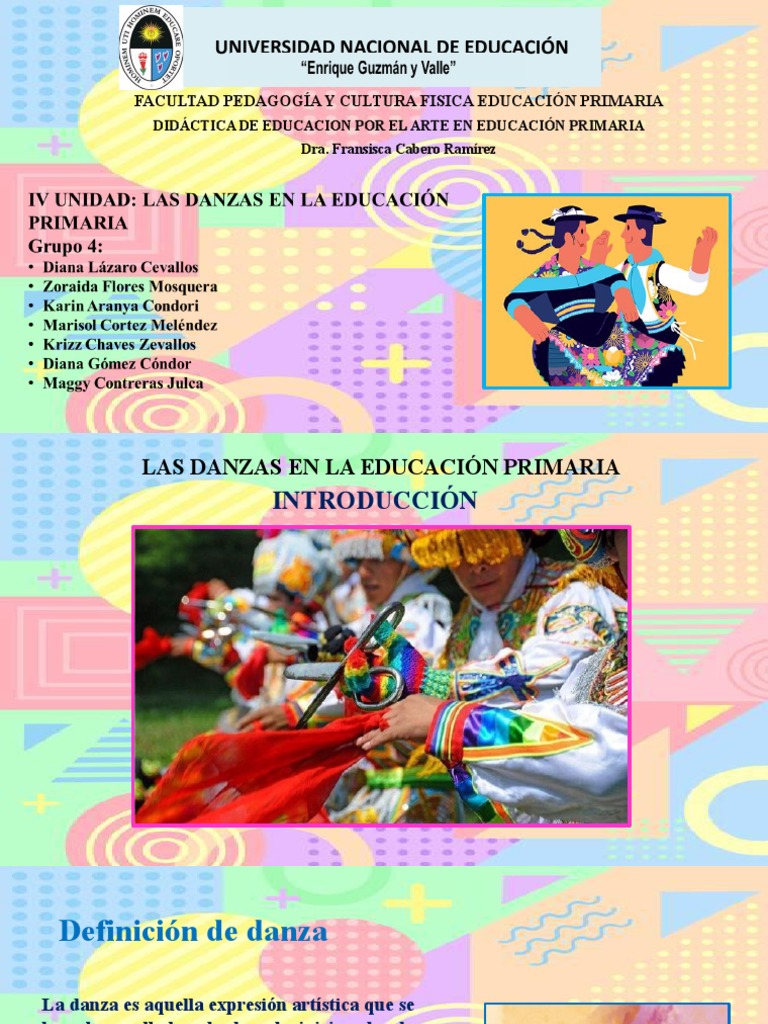 Danza Folklórica en Educación Primaria | PDF | Folklore | Bailes