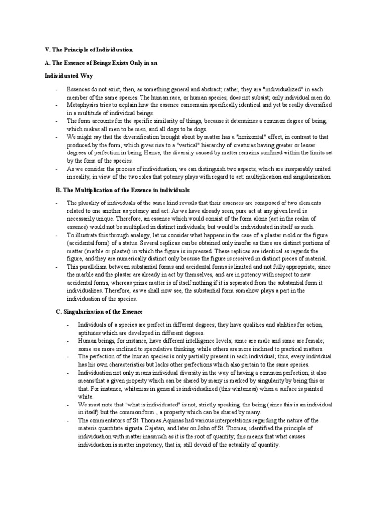 Metaphysics PDF Metaphysics Essence