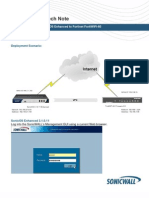 SonicOS Enhanced to Fortinet FortiWiFi 60