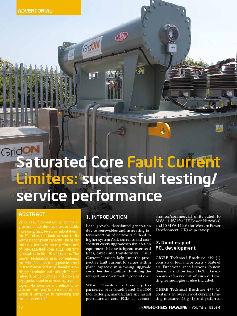 saturated-core-fault-current-limiters-proven-technology-for-substation