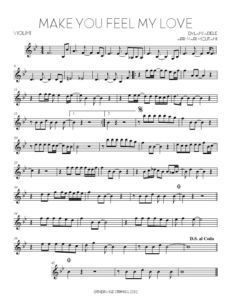 Make You Feel My Love - Compress PDF | PDF