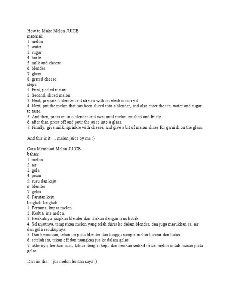 how-to-make-melon-juice-pdf