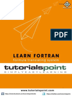 Learn Fortran (Fortran Tutorial)